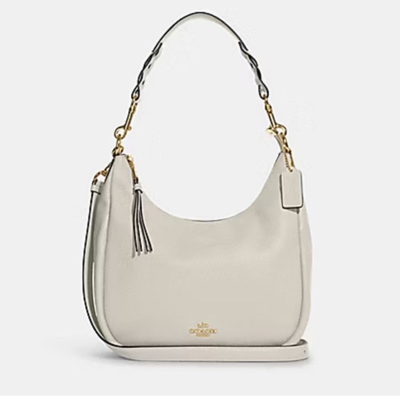 Coach Jules Hobo Bag in Chalk - Picture 1 of 16